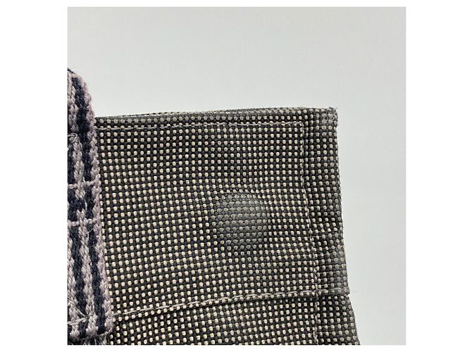 Hermès Zaino Hermes in nylon grigio Marrone - vista 8