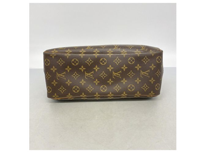 Sac à main Louis Vuitton Monogram Deauville Marron - vue 3