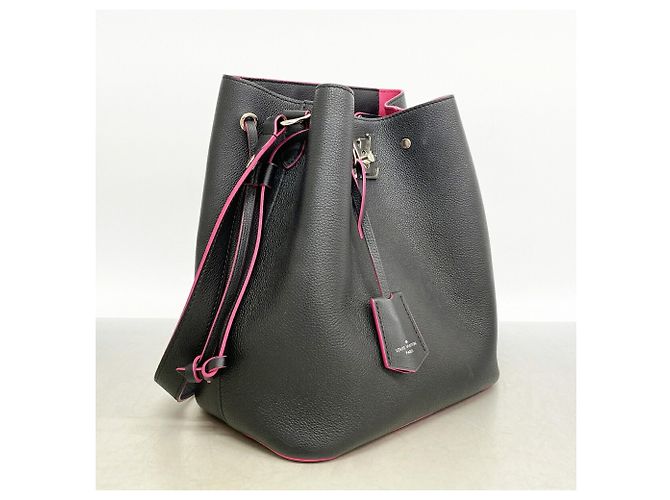 Louis Vuitton Lockme Bucket Schultertasche Schwarz - Ansicht 2