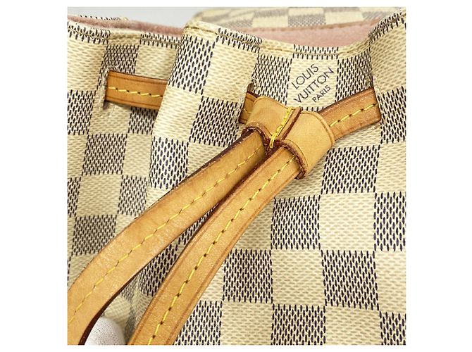 Mochila Louis Vuitton Damier Azur Speron BB Blanco - vista 11