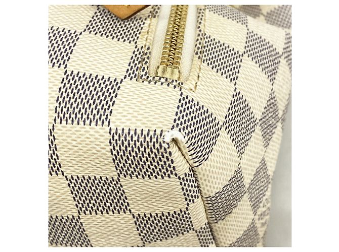 Mochila Louis Vuitton Damier Azur Speron BB Blanco - vista 6