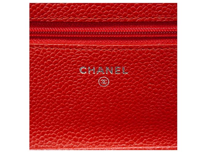 Bolso Bandolera con Cadena Chanel Matelassé Roja - vista 5