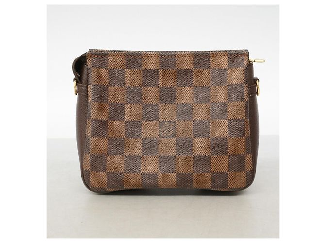 Louis Vuitton Damier Trousse Makeup Bag/Pouch N51982 Ebene Damier ebene - vista 10