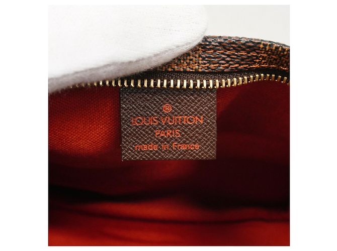 Louis Vuitton Damier Trousse Makeup Bag/Pouch N51982 Ebene Damier ebene - vista 5