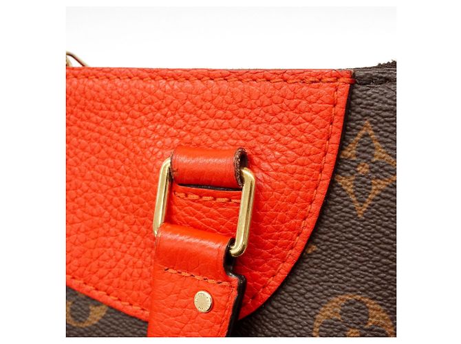 Borsa Tote Louis Vuitton Monogram Estrella Marrone Fuschia - vista 10