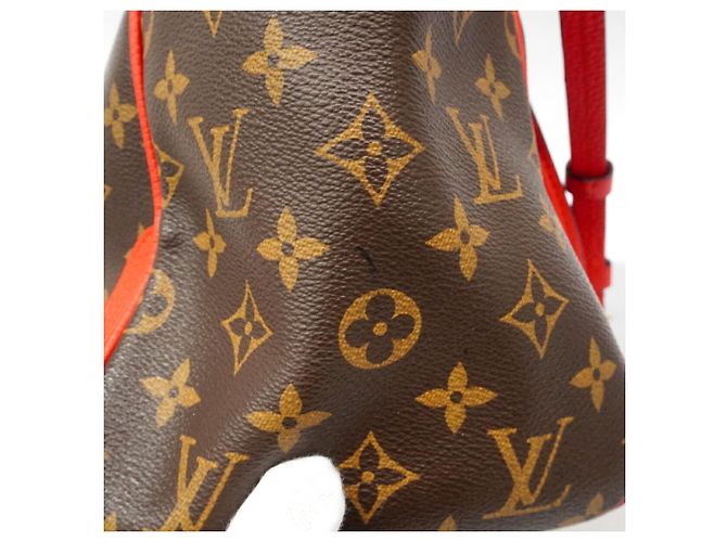 Borsa Tote Louis Vuitton Monogram Estrella Marrone Fuschia - vista 11