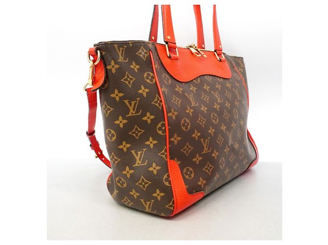 Borsa Tote Louis Vuitton Monogram Estrella Marrone Fuschia - vista 2