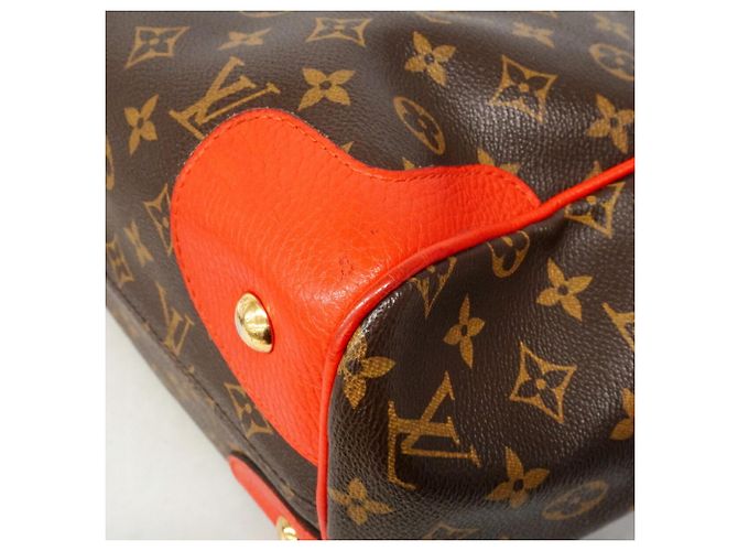 Borsa Tote Louis Vuitton Monogram Estrella Marrone Fuschia - vista 6