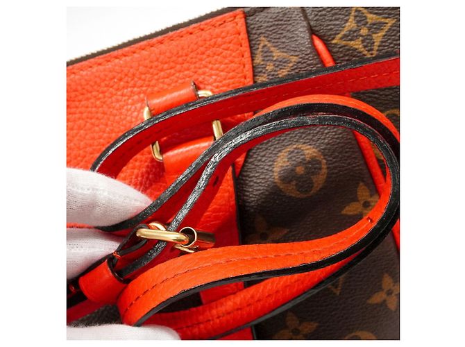 Borsa Tote Louis Vuitton Monogram Estrella Marrone Fuschia - vista 7