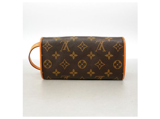 Borsa a tracolla Louis Vuitton Monogram Pochette Twin PM Marrone - vista 8