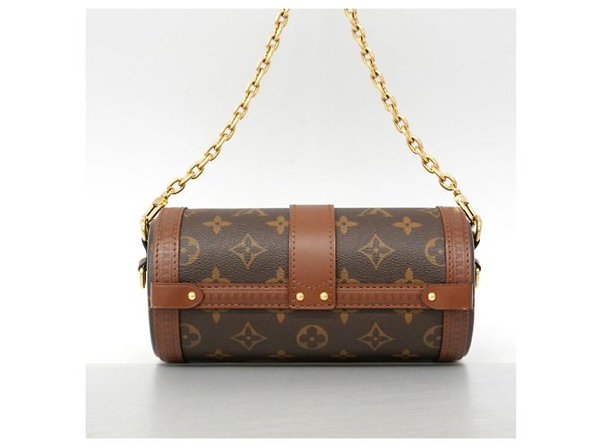 Bolsa de mão Louis Vuitton Monogram Papillon Trunk Marrom - vista 10