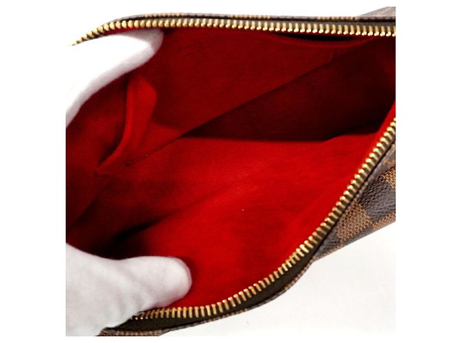 Borsa a tracolla Louis Vuitton Damier Ravello GM Damier ebene - vista 4