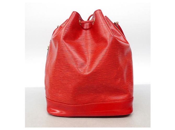Borsa a tracolla Louis Vuitton Epi Noe in Castilian Red Rosso - vista 13