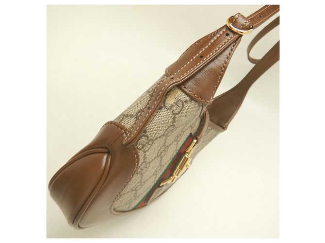 Gucci Jackie 1961 Ophidia Schultertasche Braun - Ansicht 7