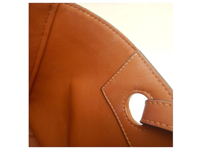Saco Tote Loewe em lona e couro bege e castanho Marrom - vista 23