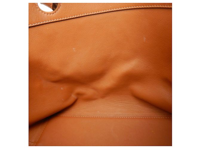Saco Tote Loewe em lona e couro bege e castanho Marrom - vista 24