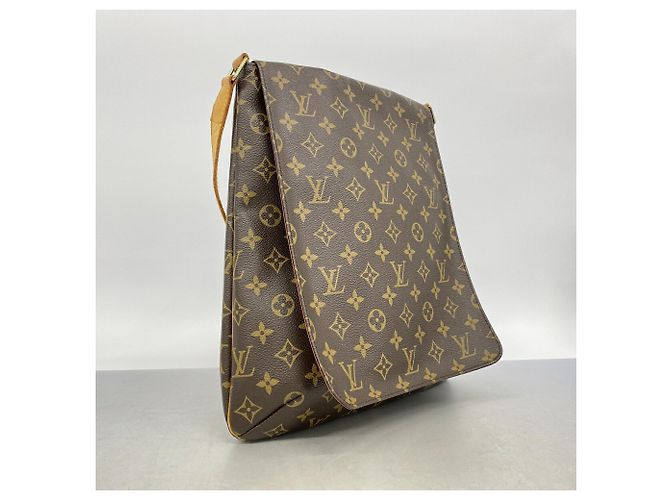 Louis Vuitton Monogram Musette Schultertasche Braun - Ansicht 2