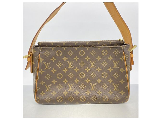 Bolso de hombro Louis Vuitton Monogram Vivacite GM Castaño - vista 11