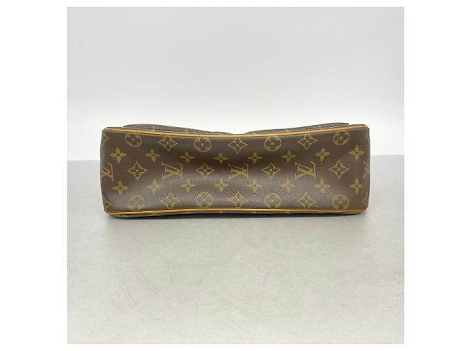 Bolso de hombro Louis Vuitton Monogram Vivacite GM Castaño - vista 3