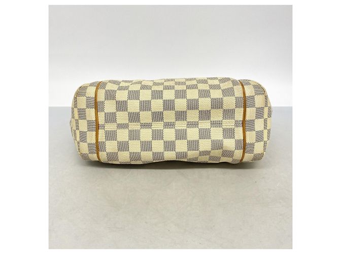 Sac cabas Louis Vuitton Damier Azur Totally PM Blanc - vue 3