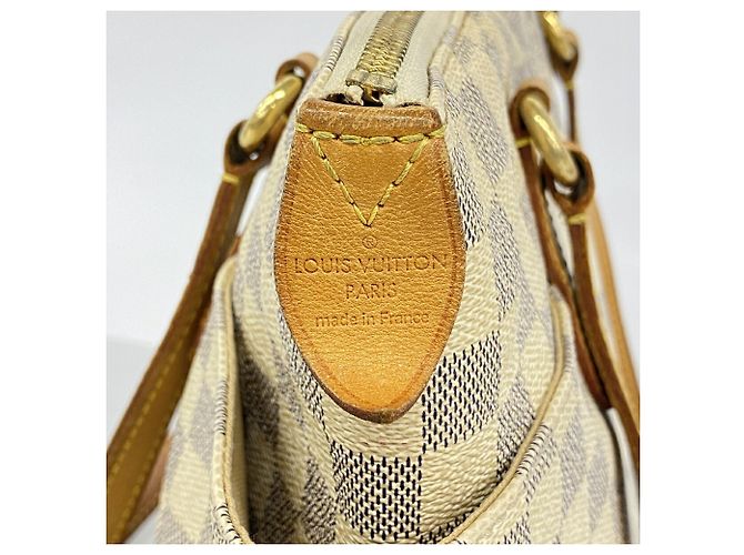 Sac cabas Louis Vuitton Damier Azur Totally PM Blanc - vue 5