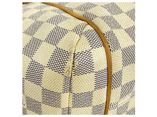 Sac cabas Louis Vuitton Damier Azur Totally PM Blanc - vue 6