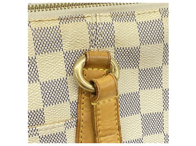 Sac cabas Louis Vuitton Damier Azur Totally PM Blanc - vue 9