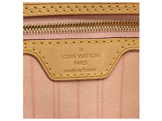 Louis Vuitton Damier Azur Delightful PM Schultertasche Weiß - Ansicht 5