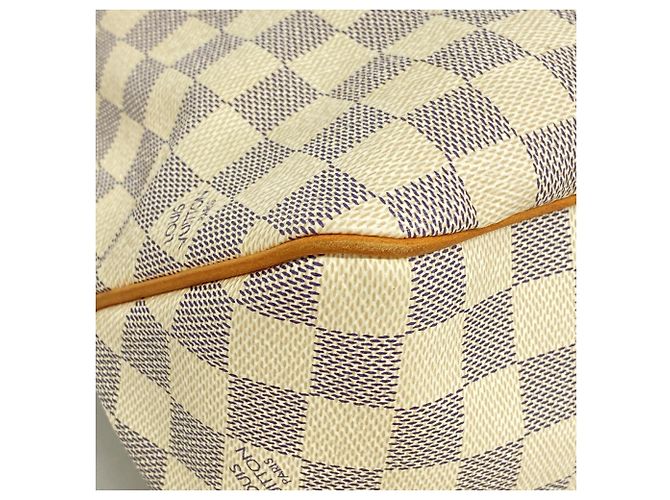 Louis Vuitton Damier Azur Delightful PM Schultertasche Weiß - Ansicht 7
