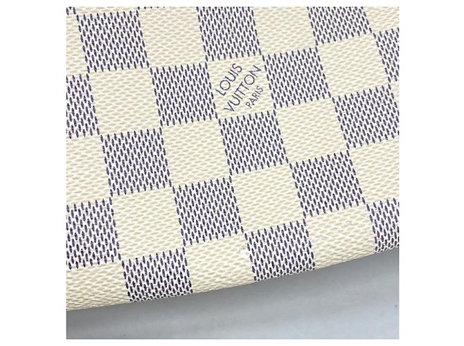 Louis Vuitton Damier Azur Delightful PM Schultertasche Weiß - Ansicht 8