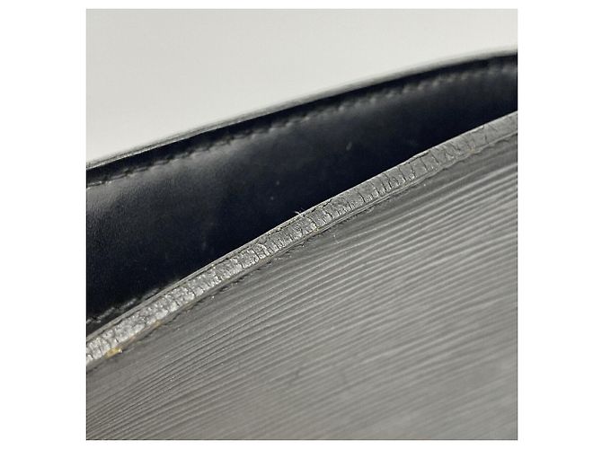 Borsa a tracolla Louis Vuitton Epi Saint Jacques Nero - vista 7