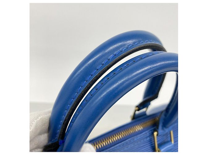 Bolso Louis Vuitton Epi Speedy 25 Azul - vista 11