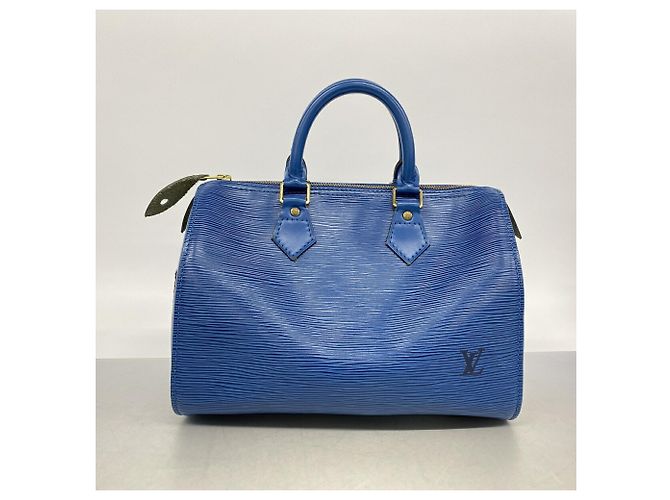 Bolso Louis Vuitton Epi Speedy 25 Azul - vista 12