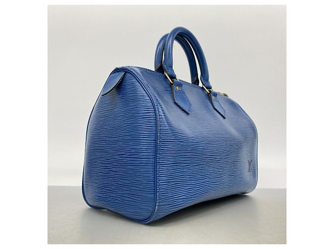 Bolso Louis Vuitton Epi Speedy 25 Azul - vista 2