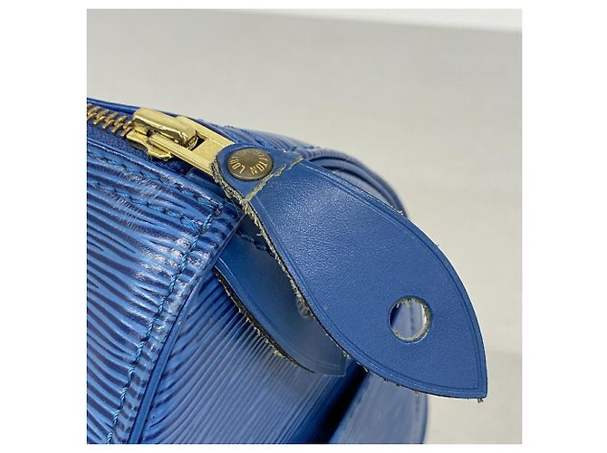Bolso Louis Vuitton Epi Speedy 25 Azul - vista 6