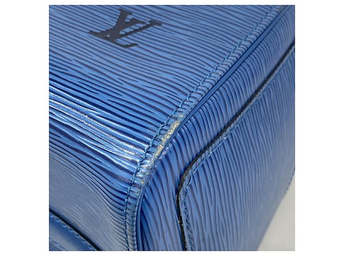 Bolso Louis Vuitton Epi Speedy 25 Azul - vista 7