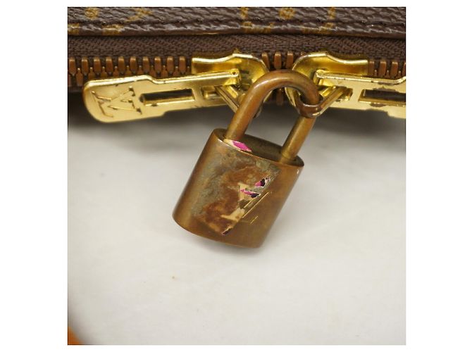 Sac Boston Louis Vuitton Monogram Keepall 50 Marron - vue 12