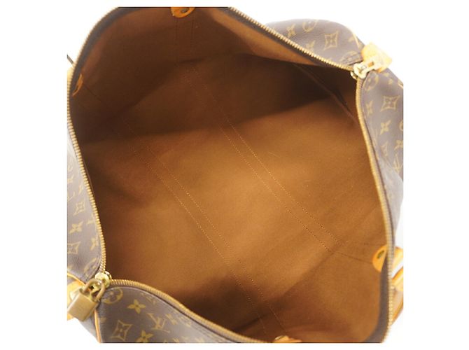 Sac Boston Louis Vuitton Monogram Keepall 50 Marron - vue 4