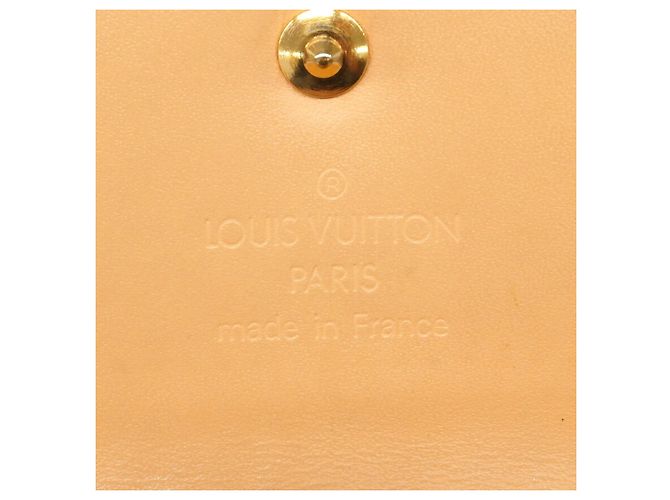 Portafoglio lungo tri-fold Louis Vuitton in Noir Nero - vista 4