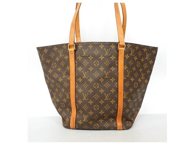 Louis Vuitton Monogram Sac Tote Bag M51108 Marron - vue 10
