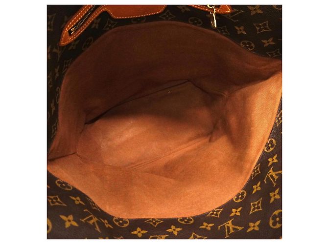 Louis Vuitton Monogram Sac Tote Bag M51108 Marron - vue 4