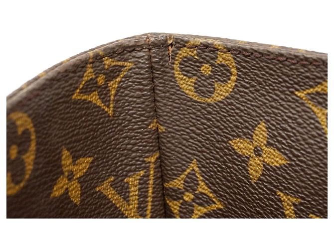 Louis Vuitton Monogram Sac Tote Bag M51108 Marron - vue 7