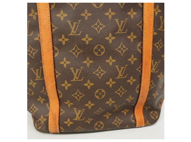 Louis Vuitton Monogram Sac Tote Bag M51108 Marron - vue 9