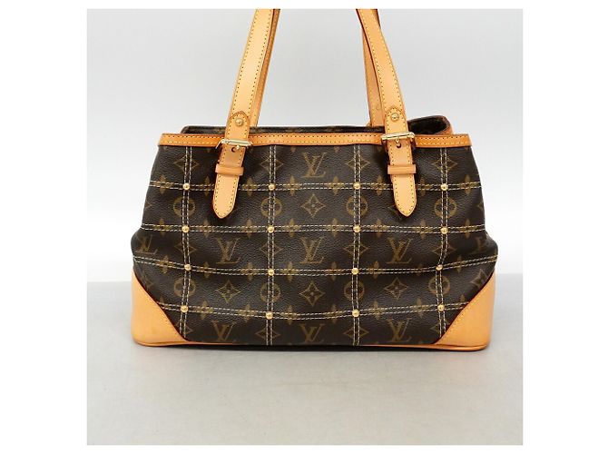 Saco Tote Louis Vuitton Monogram Rivet Marrom - vista 11