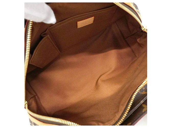 Saco Tote Louis Vuitton Monogram Rivet Marrom - vista 4