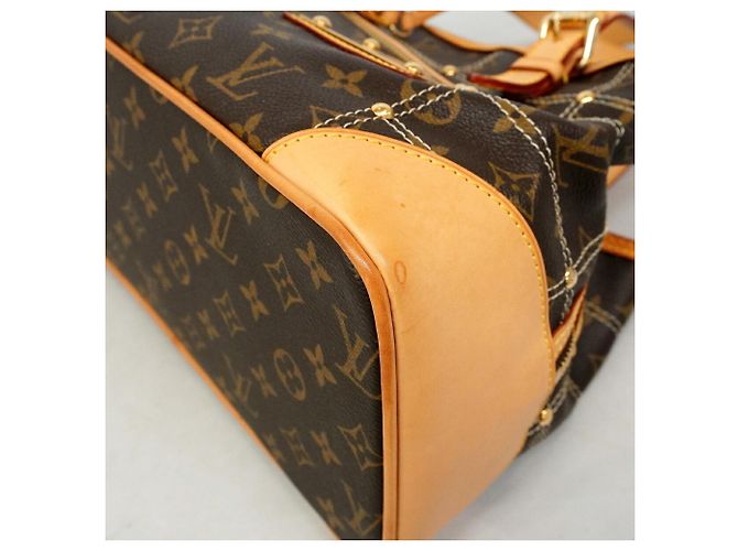 Saco Tote Louis Vuitton Monogram Rivet Marrom - vista 6
