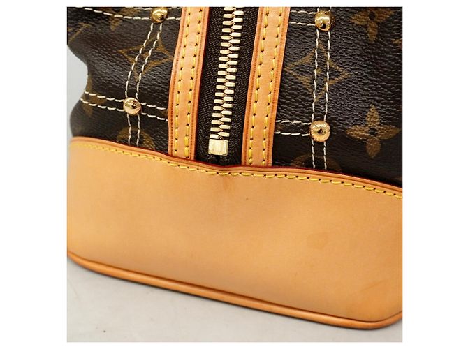 Saco Tote Louis Vuitton Monogram Rivet Marrom - vista 9