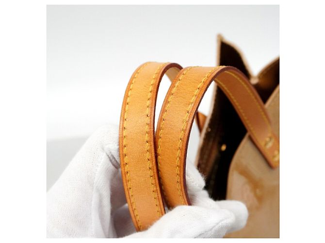 Louis Vuitton Vernis Lead PM Handtasche Haselnuss - Ansicht 7