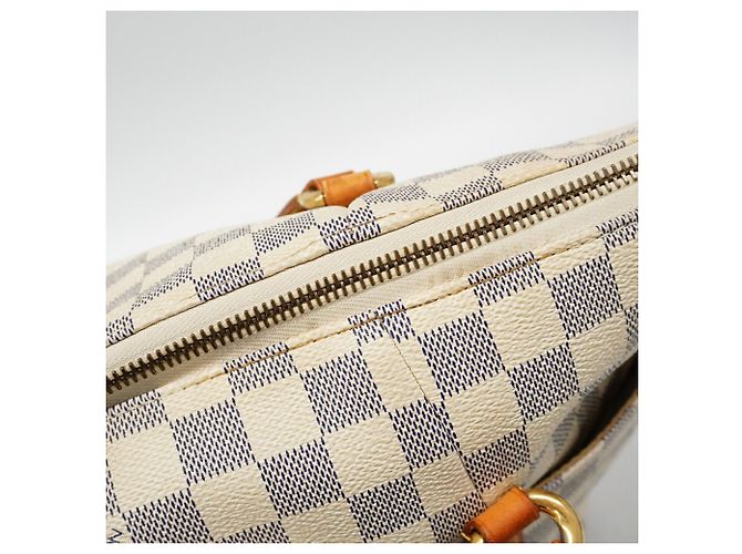 Louis Vuitton Damier Azur Totally MM Tote Bag Weiß - Ansicht 10