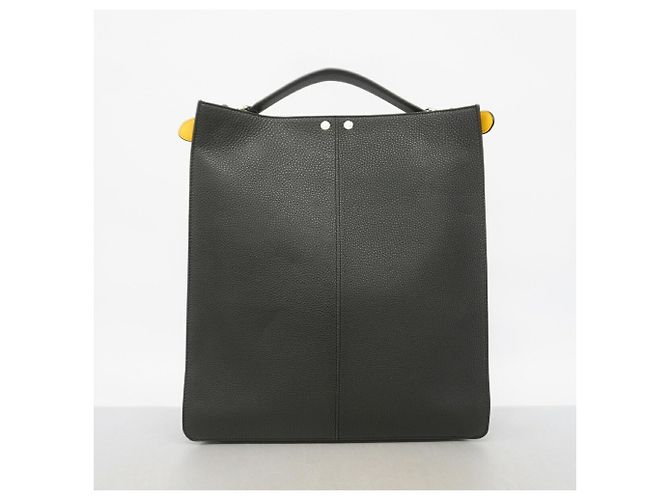 Borsa a mano Fendi Peekaboo I.U in pelle Nero - vista 10